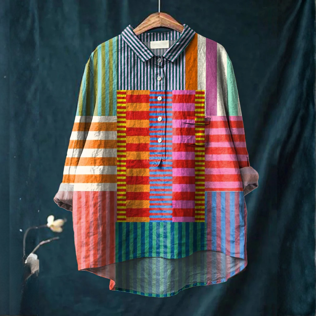 Fiorella | Vibrant Lightweight Patterned Blouse