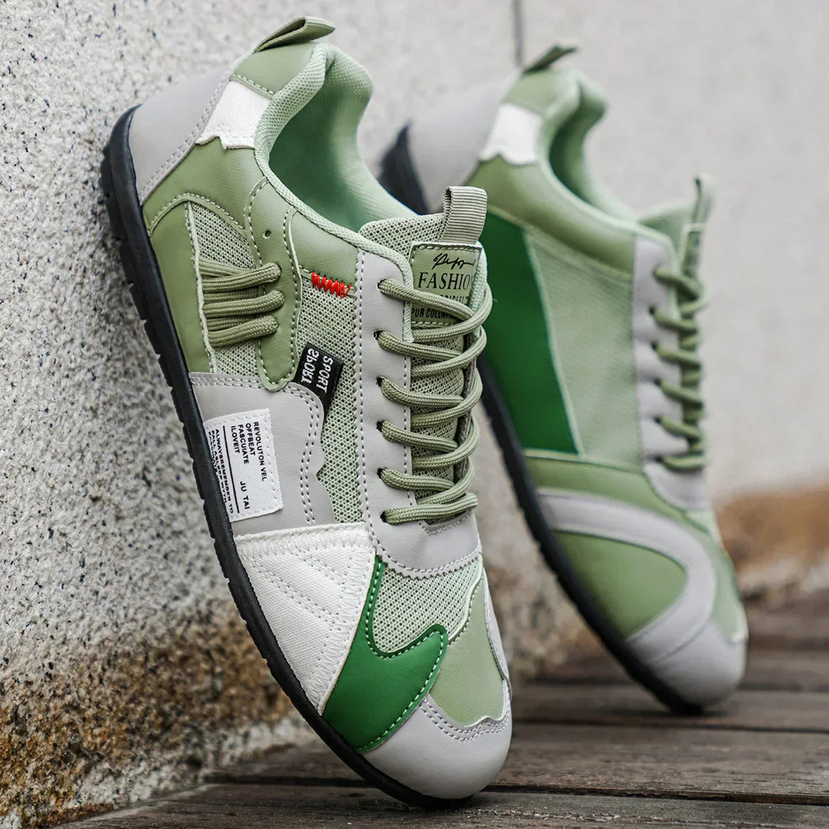 Vincent | Patchwork Street Sneakers