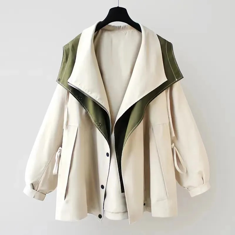 Fiore Elegant Waterproof Windbreaker Jacket