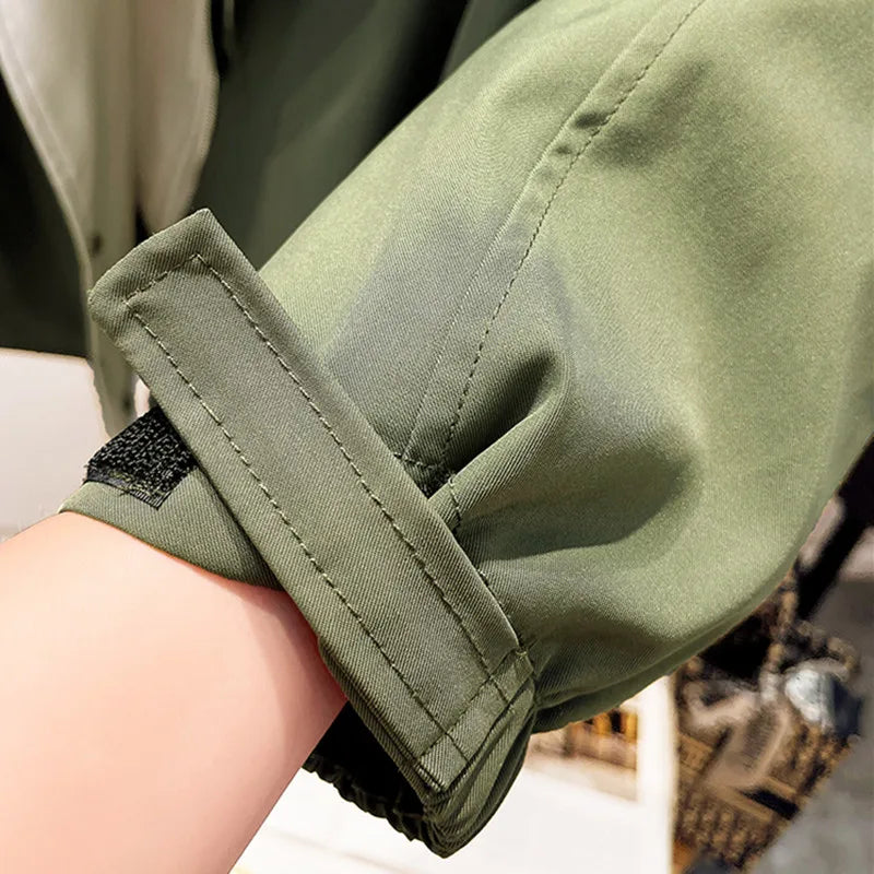 Fiore Elegant Waterproof Windbreaker Jacket