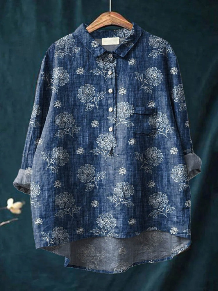 Tiziana | Vibrant Lightweight Patterned Blouse