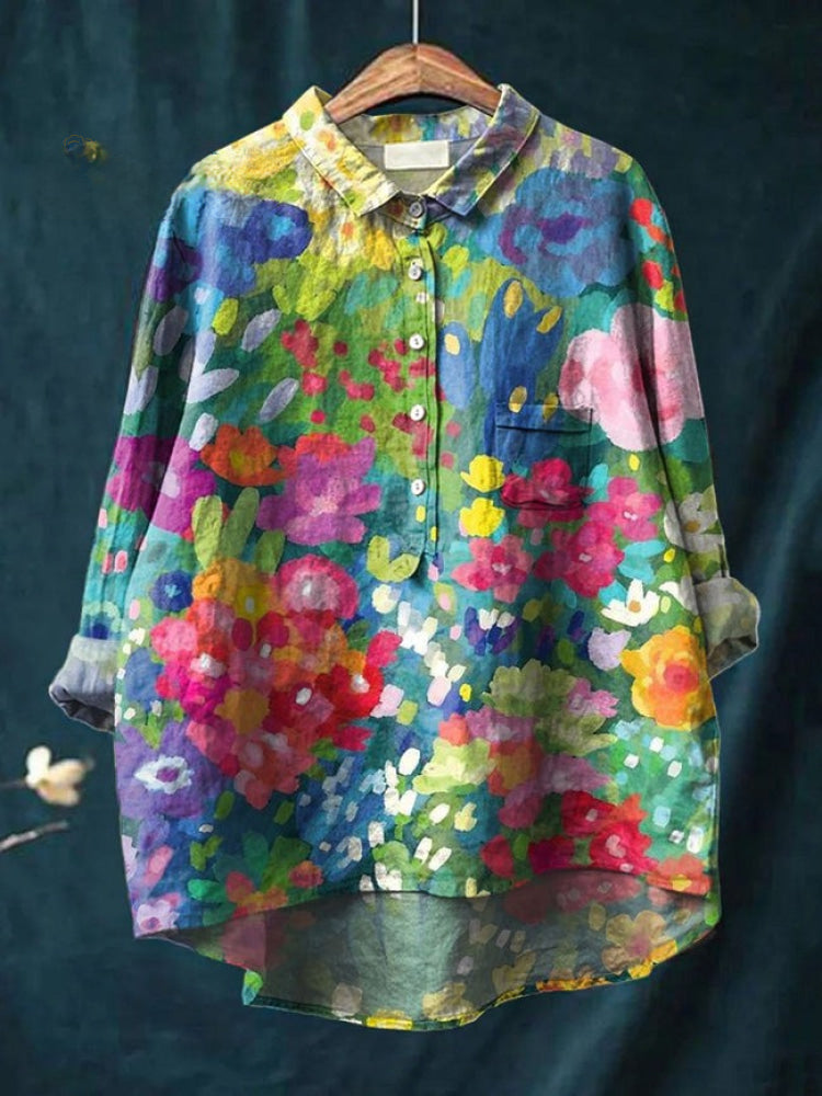 Tiziana | Lightweight Patterned Blouse