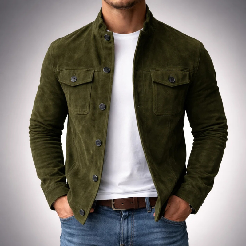 Alex | Soft-Touch Tailored Overshirt
