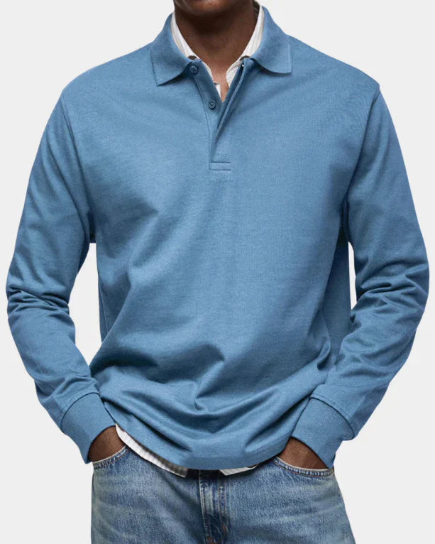 Winston | Classic Long-Sleeve Polo Shirt