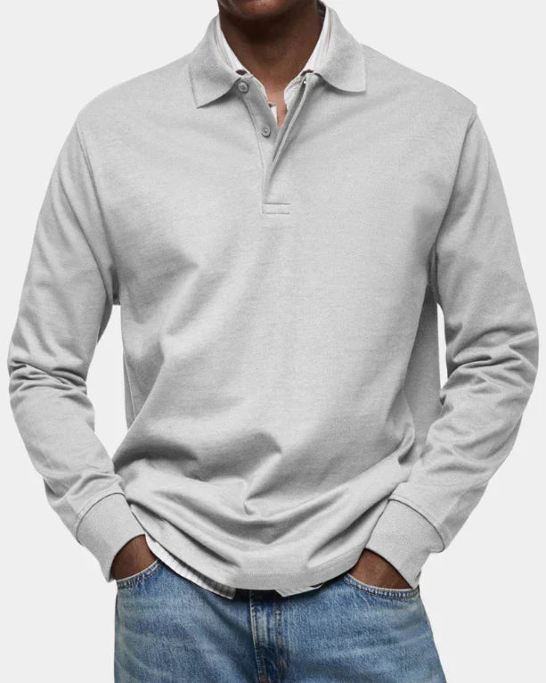 Winston | Classic Long-Sleeve Polo Shirt