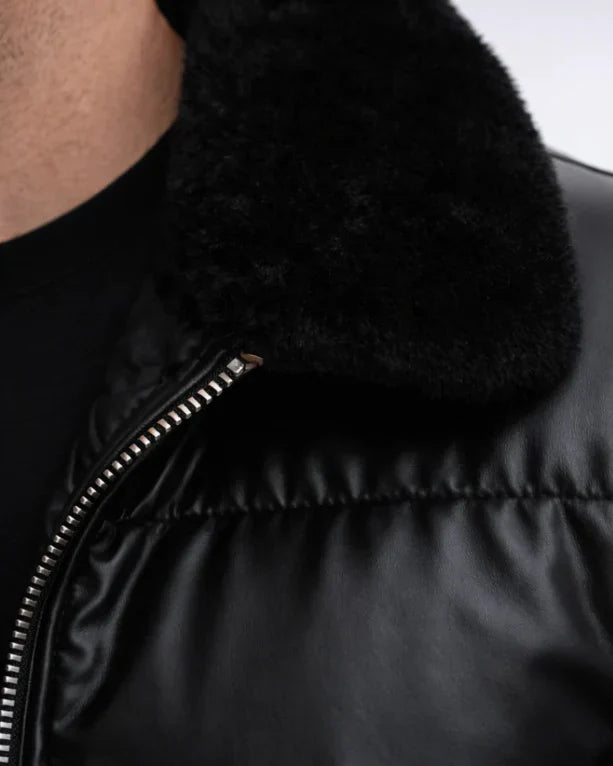 Christian Puffer Jacket | Iconic City Style with Soft Collar