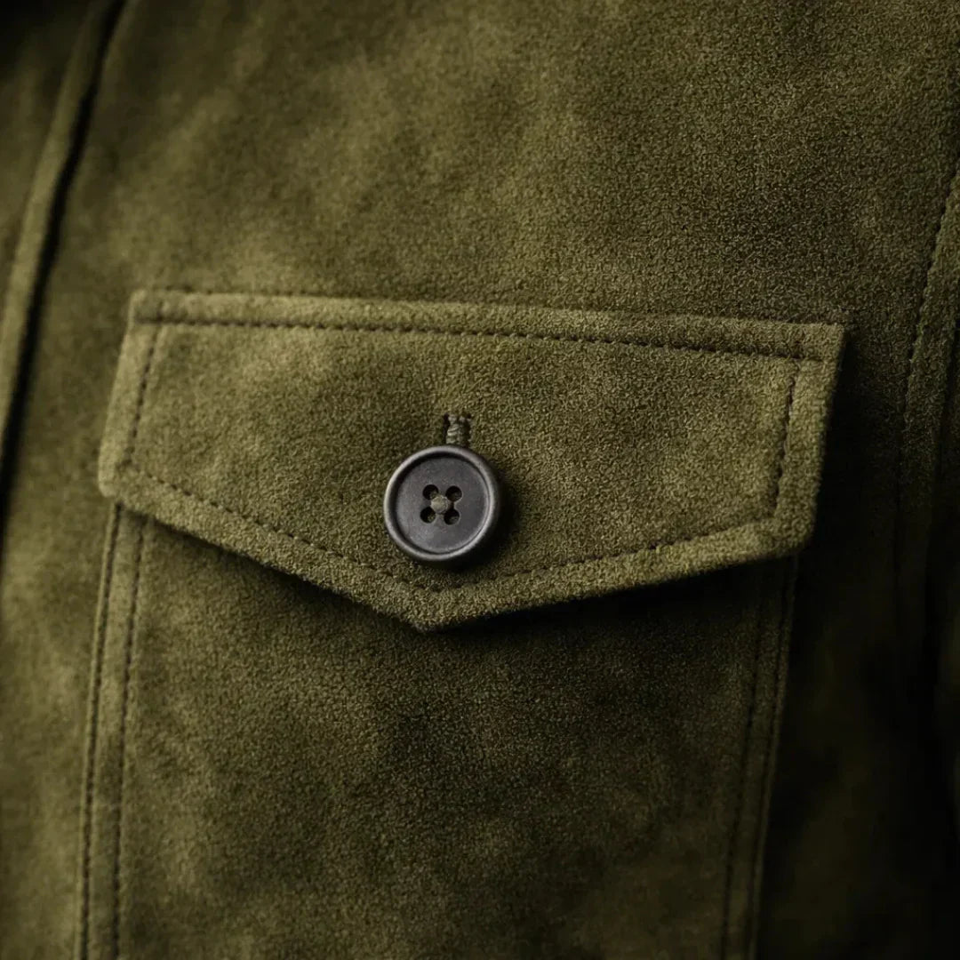 Alex | Soft-Touch Tailored Overshirt
