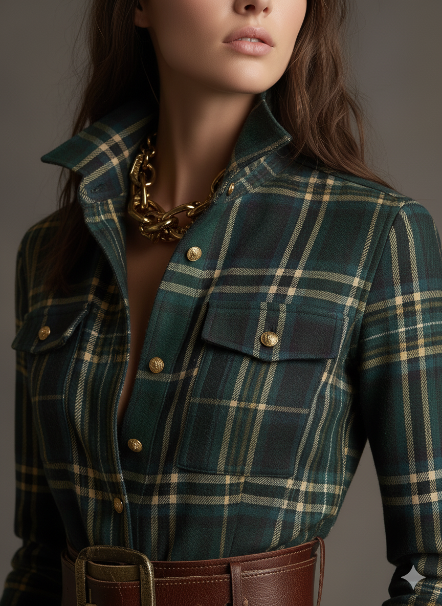 Rebecca | Belted Shirt Dress