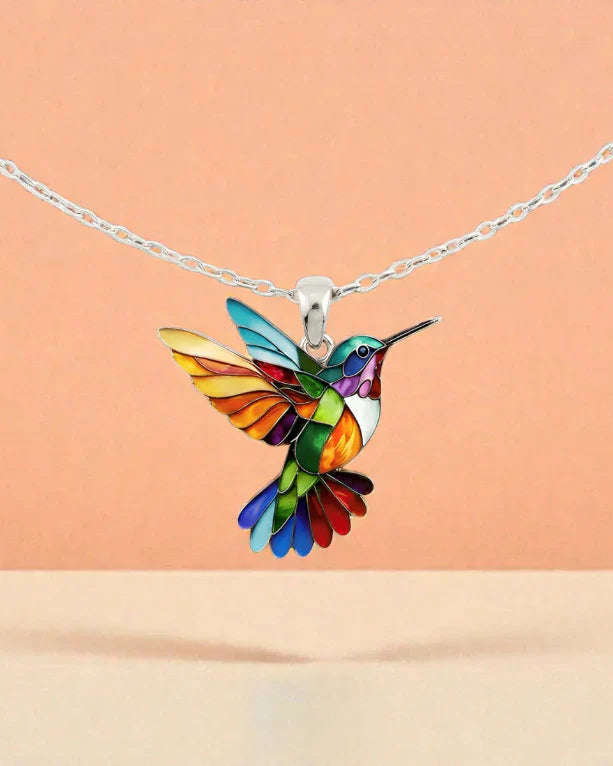 Maria | Hummingbird Necklace & Earrings