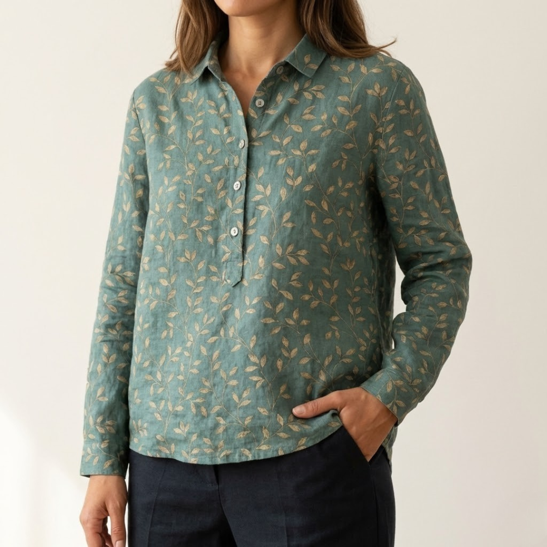 Tiziana |  Lightweight Patterned Blouse