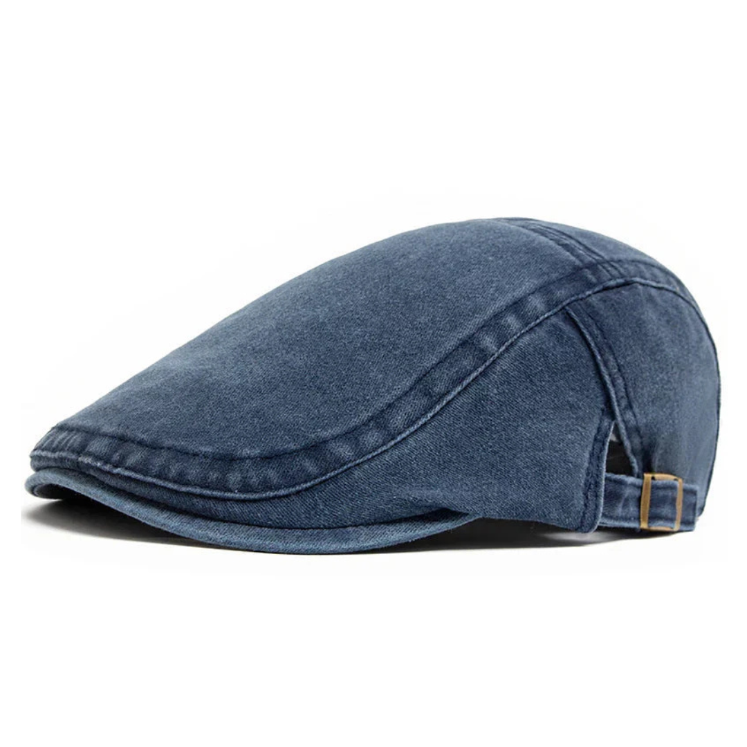 Prescott | Denim Flat Cap