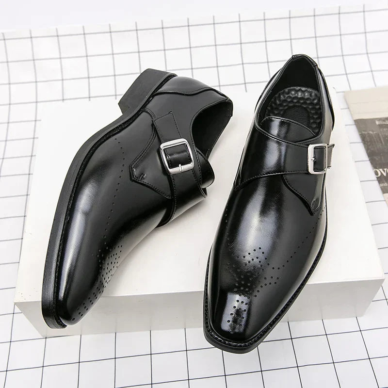 Ashford | Elegant Dress Shoes with a Strap