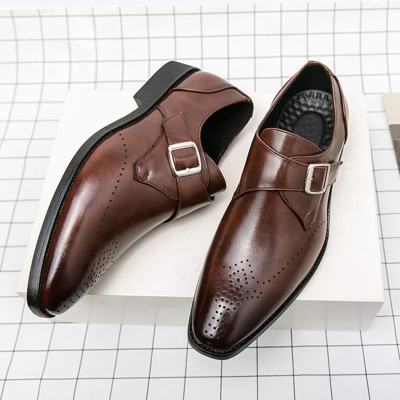 Ashford | Elegant Dress Shoes with a Strap