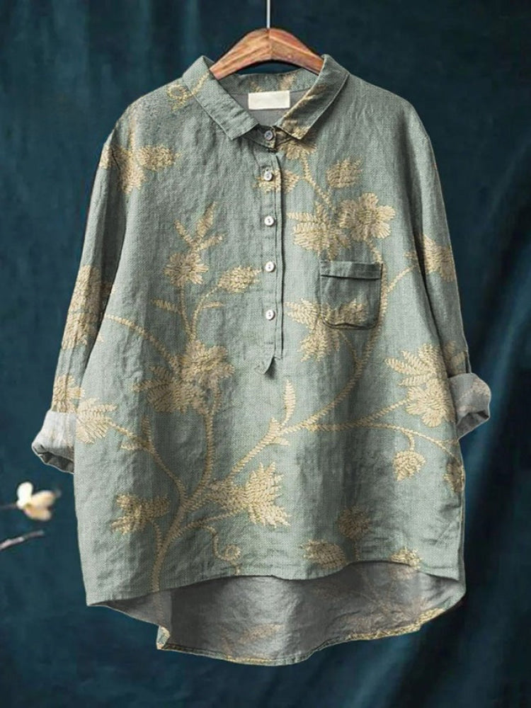 Tiziana |  Lightweight Patterned Blouse