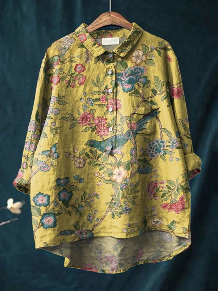 Tiziana |  Lightweight Patterned Blouse