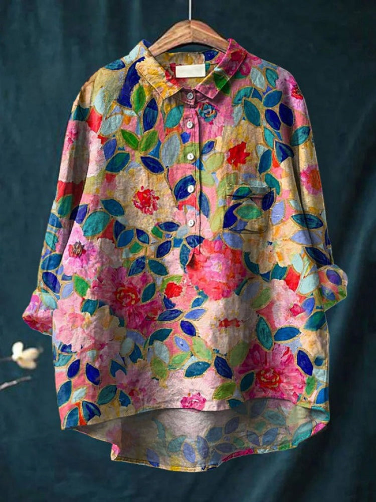 Tiziana |  Lightweight Patterned Blouse